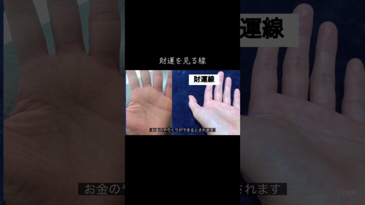 お金と関わりが深い線 #占い #手相 #手相鑑定 #手相占い