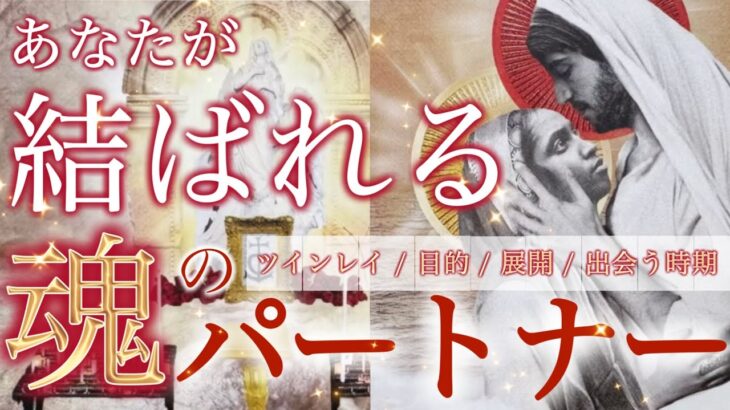 【衝撃⚠️】あなたが結ばれる魂のパートナーは〇〇のようです‼️目を疑う真実が明かされてしまいました…個人鑑定級深掘りリーディング［ルノルマン/タロット/オラクルカード］