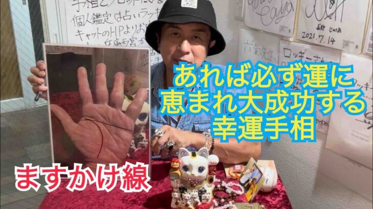 手相 ますかけ線 有れば必ず大成功に導かれるお殿様線