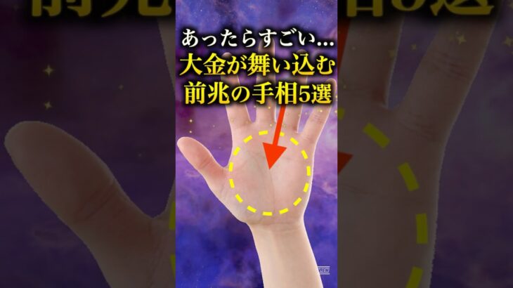 【手相占い】大金が舞い込む前兆の手相5選 #手相 #占い