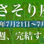 【さそり座】1週間の運勢（2025年7月21日〜7月27日）♏️ 成就のお祝い！長いトンネルの終わり、叶い喜び合う