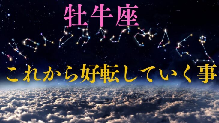 【牡牛座♉️】これから好転していく事💫🙌星座占いにはおみくじはありませんのでご了承お願い致します🙇‍♀️