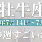 【おうし座】1週間の運勢（2025年7月14日〜7月20日）♉️豊かさが一気に来る！成就のとき、パズルがはまり全て噛み合う
