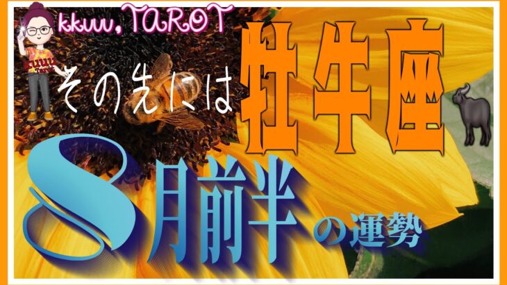 一見良くない出来事も実は素敵な始まり🌈牡牛座♉️さん【8月前半の運勢✨今月のテーマ・前半の流れ・仕事運・対人運・注意点】#2025 #タロット占い #星座別