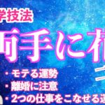 【算命学占い】結婚技法「両手に花」を解説！二度運と呼ばれる特殊な運勢