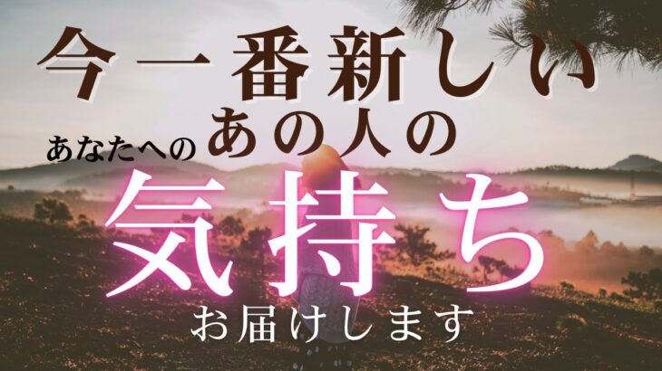 今一番新しいあの人の気持ち。これから二人はどうなる？ 【 恋愛 タロット オラクル カード 占い 】