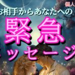 お相手からあなたへの緊急メッセージ😳💓恋愛タロット占い