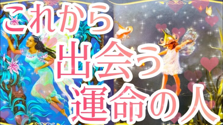 これから出会う運命の人🥰❤️あなた様の現状、運命の人の特徴、どんな風に出会う？いつ出会う？お互いの印象、最終的にお2人はどうなる？💖恋愛タロット占い🔮