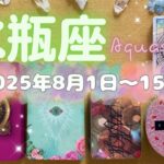水瓶座★2025/8/1～15★新しい恋！あなたとご縁が深い人とのコラボレーション！今のあなたに必要なときめき要素が加わってくる時