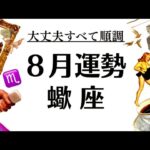 蠍座、これは…過去一最高の流れでは？？すべて順調なんだぜ～～‼️‼️2025年8月全体運勢♏仕事恋愛不安解消評価や印象【個人鑑定級タロットヒーリング】