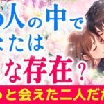 【透視級リーディング】あの人にとってあなたはどんな人?💓前世リーディング|ツインレイ・ソウルメイトのきずな運命結びタロット
