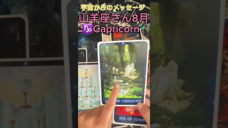 山羊座さん♑️8月チェンジ[宇宙からのメッセージ]￼