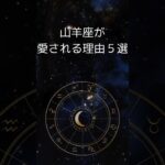 山羊座が愛される理由５選、静かな強さでいつも誰かを支えているやぎ座さんへ　 #星座占い #山羊座　 #shorts   #占い