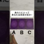 あの人にとってあなたは本命か否か？ #占い #恋愛 #タロット占い