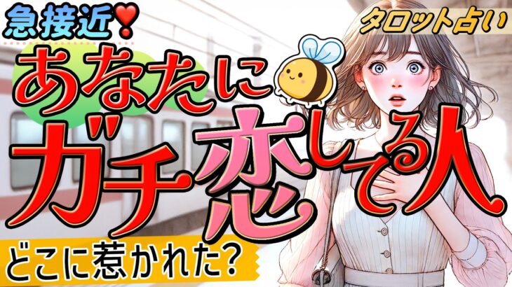 【完全暴露‼︎】今あなたに”ガチ恋”してる人💖私（僕）のどこに惹かれたの？当たる恋愛タロット占い。オラクル・ルノルマン。