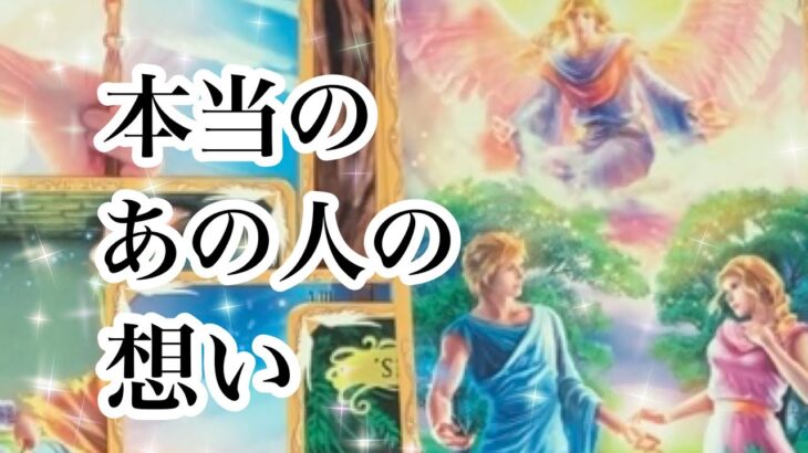 本当のあの人の想い【恋愛💖タロット】