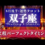 【双子座】8月後半／全ては絶好のタイミングで。ピタッとハマる！待望の急展開🌈✨🕊【タロット】【運勢】【占い】【ふたご座】
