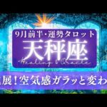 【天秤座】9月前半／停滞期を超える！ブレイクスルー来る！後半カードから強いエールが✨🕊🌠【タロット】【運勢】【占い】【てんびん座】