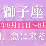 【しし座】１週間の運勢（2025年8月11日〜8月17日）♌️ 運命が動く予感！変化とデトックス、整える、安定感が見えてくる