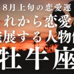 【10分でわかる！】2025年8月上旬【牡牛座】恋愛運【これから恋愛に発展する人物像は？】をタロット×占星術で忖度なし！本音リーディング
