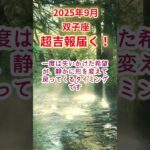 【双子座】2025年9月ふたご座占い #双子座 #ふたご座 #shorts