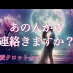 あの人から連絡ありますか？🩷恋愛タロット占い