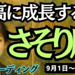 【蠍座】♏️2025年9月1日の週♏️最高に成長する時。ご自身の理想の姿を目指して、選択していく時。さそり座。タロットリーディング