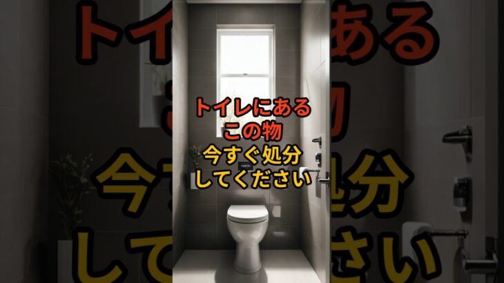 【祝20万回再生】トイレにあると金運がダダ下がりするモノ3選   #shorts #スピリチュアル #風水 #金運