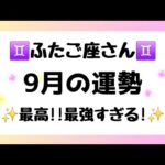 【双子座】やっぱりあなたは最高!最強すぎる😊🌈愛や豊かさが到来しちゃう🥺🌸
