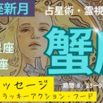 (占星術・霊視タロット♋️蟹座)8/23乙女座新月丸分かり🌚リーディング&ラッキーアクション・フード