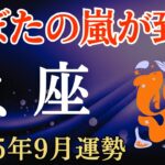 【魚座】2025年9月のうお座の運勢～棚ぼたの嵐が到来～
