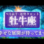 【牡牛座】9月前半／本当に欲しかったもの、大切にしたいこと！そんな世界が待ってるよ✨🕊🌠【タロット】【運勢】【占い】【おうし座】