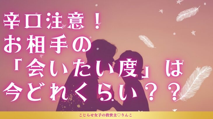 【3択タロット】辛口注意！あの人の【会いたい度】はどれくらい？