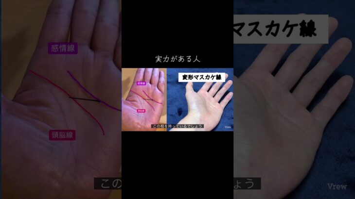 実力がある人の手相はこれ！ #手相 #占い #手相鑑定 #手相占い