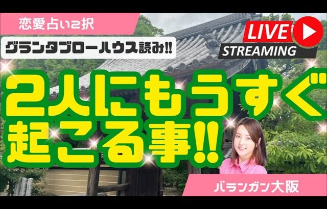 【ルノルマン2択】2人にもうすぐ起こる事‼️【グランタブロー】