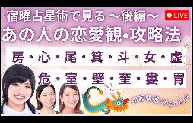 宿曜占星術でみる🌟お相手様の恋愛思考・攻略法❤️後半『房宿•心宿•尾宿•箕宿•斗宿•女宿•虚宿•危宿•室宿•壁宿•奎宿•婁宿•胃宿』