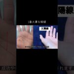 あったら最高　大事な縦線について。 #手相 #占い #手相鑑定 #手相占い