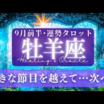 【牡羊座】9月前半／㊗大成功掴みます！次のステージへ！ホッと安心出来る方も😌✨🕊🌠【タロット】【運勢】【占い】【おひつじ座】