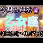 乙女座♍️さん⭐️9月1日(月)〜9月7日(日)🔮運命の輪が回り出す時‼️豊か溢れる1週間です🌈