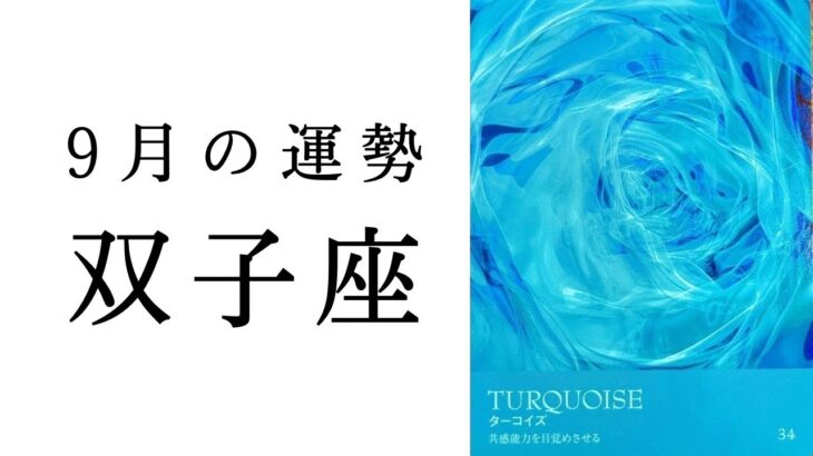 【双子座🌷9月の運勢】とんでもないミラクル展開🌈✨自信をもって大丈夫！今すごい運気の流れです❣️2025年タロット占い
