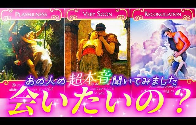 【⚠️YES or NO】私に会いたいと思ってる？あの人の本音💗聞いてみました　あなたへの正直な気持ち💌個人鑑定級タロット占い