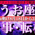 魚座♓︎お盆明け8月後半【仕事・チャンス】1日単位でタロットリーディング💫成功？転機は？