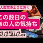 🧚この数日のあの人の気持ち💗会えてる人も会えてない人も🔸いろいろ考えているあの人がいるみたい✨
