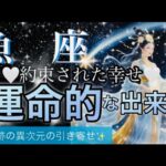 魚　座🌏超強力な希望の光受け取る㊗️人生変わる凄い世界を創り出す‼️直感冴え渡り✨動く時来ました🌈【個人鑑定級】先読み深掘りリーディング#アファメーション#潜在意識#魚座