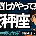 【天秤座】♎️2025年8月4日の週♎️大変化がやって来た。準備はできているので、後は進むだけ。てんびん座。タロットリーディング