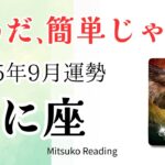 蟹座9月【なんだ簡単じゃん♪】時間をかけても大丈夫。突き抜けて行きましょう♋️2025年9月運勢仕事恋愛人間関係【癒しのタロット個人鑑定級】