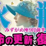 【みずがめ座9月前半】 運命の強制リセット！ 予期せぬ変化があなたを新しい世界へ導く【癒しの眠れる占い】