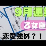 【乙女座】9月の運勢🌈▼タロットカード&オラクルカード&ルノルマンカード占い