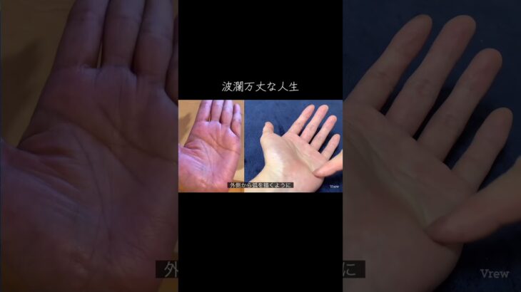 手相からわかる波瀾万丈な人生を経験した人 #手相 #占い #手相鑑定 #手相占い
