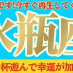 【水瓶座♒️8月後半】遊びを意識すると幸運が加速します🌈　不動産関係は絶好調　✡️キャラ別鑑定付き✡️　#タロット占い
